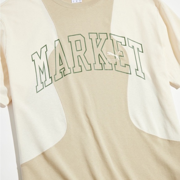Uo x puma contrast market dead stock  tee - Picture 8 of 8